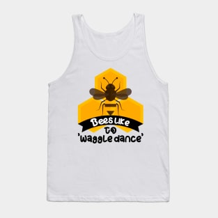 Funny Bumblebee Beekeeper Beekeeping waggle dance Tank Top